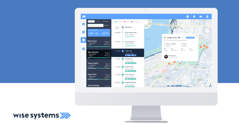 screenshot of Wise Systems